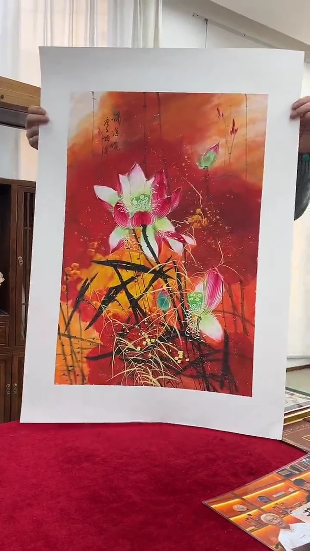国画梅清绘画2.7pc花鸟