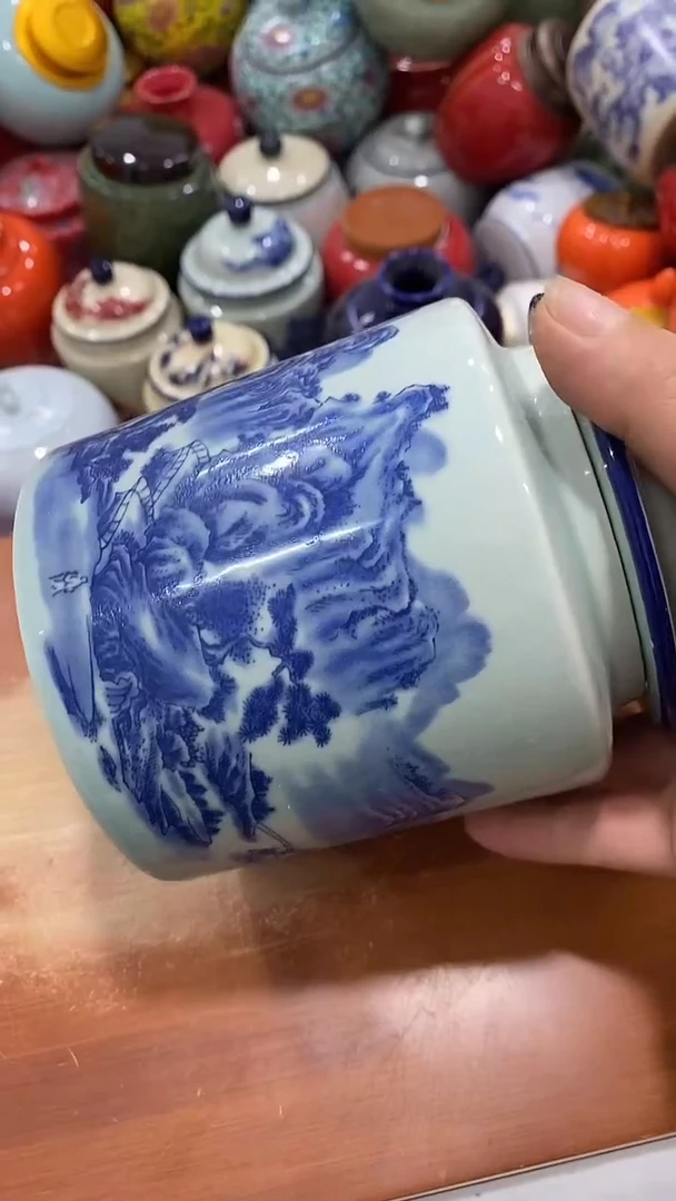 摆件茶叶罐密封罐储存罐