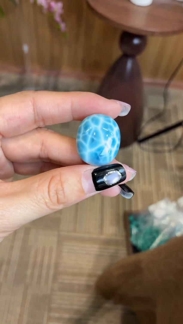 未镶嵌针钠钙石（海纹石）颈饰海纹裸石10.5