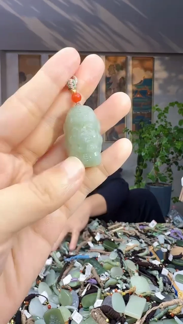 未镶嵌和田玉挂件拍一发一