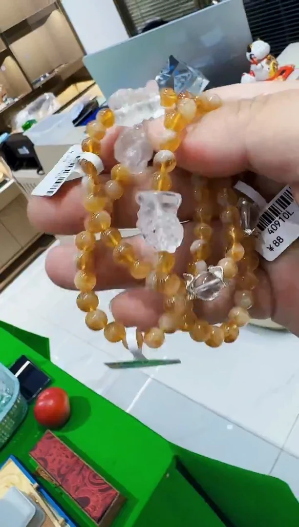 未镶嵌手串水晶67水晶手串