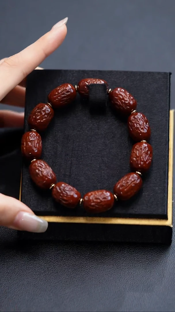手串橄榄核仿生枣13