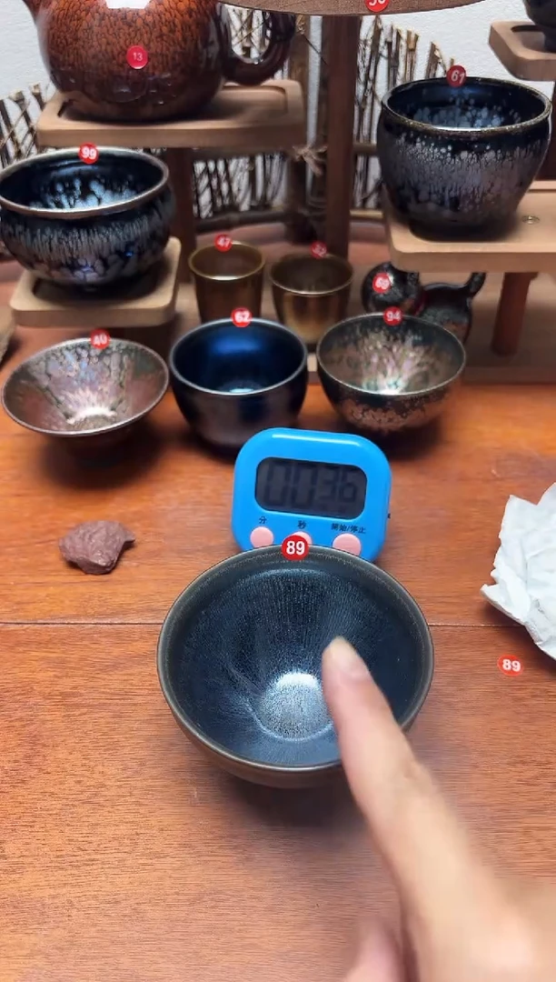 茶盏永**败89号建盏工匠茶器