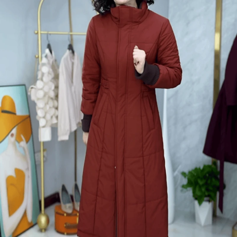 B904【风衣】2025冬季新款洋气时尚休闲双面可穿减龄保暖棉服风衣