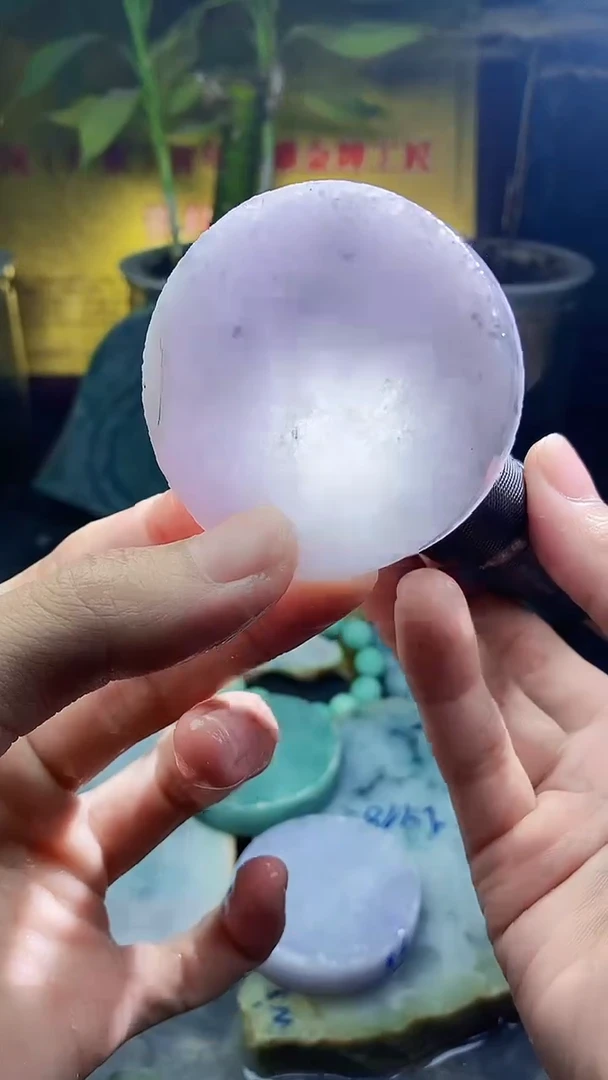 未镶嵌挂件翡翠小雨128