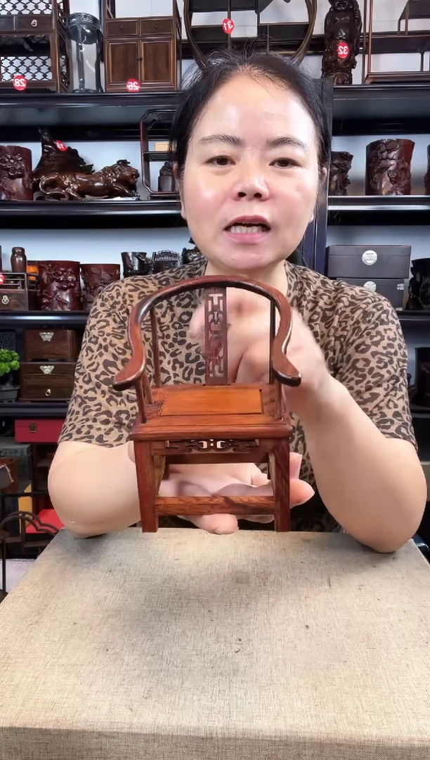 木红圈椅老李红木工艺品