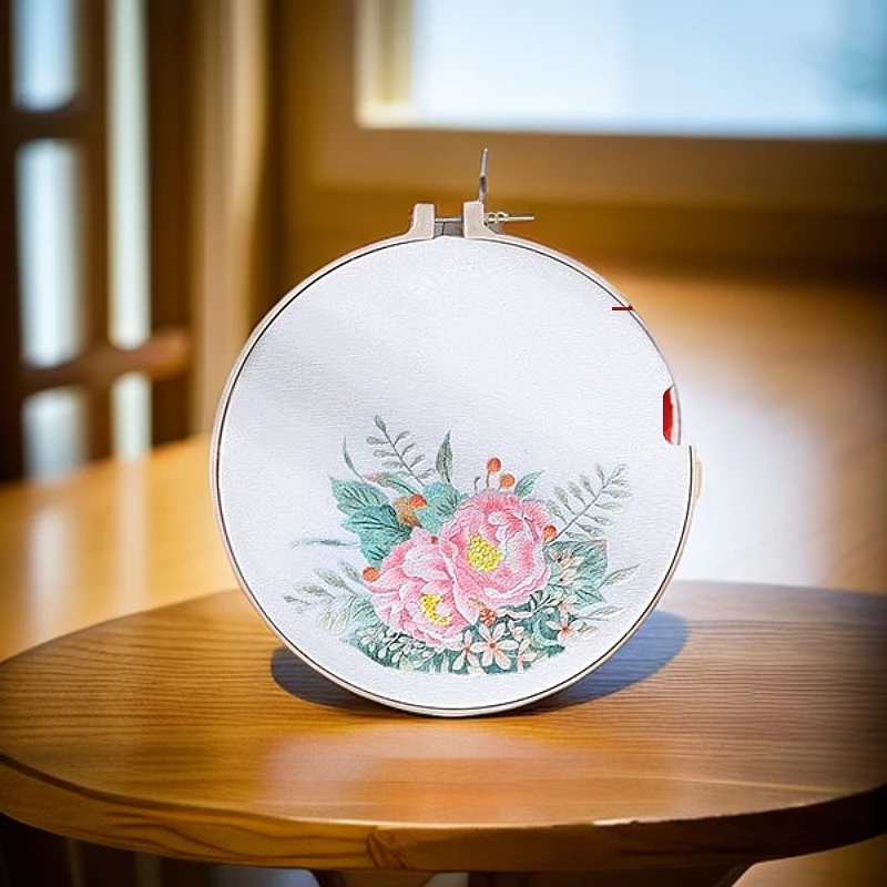 苏绣成品挂画刺绣diy手工自绣制作初学者材料包绣品挎包戳戳绣