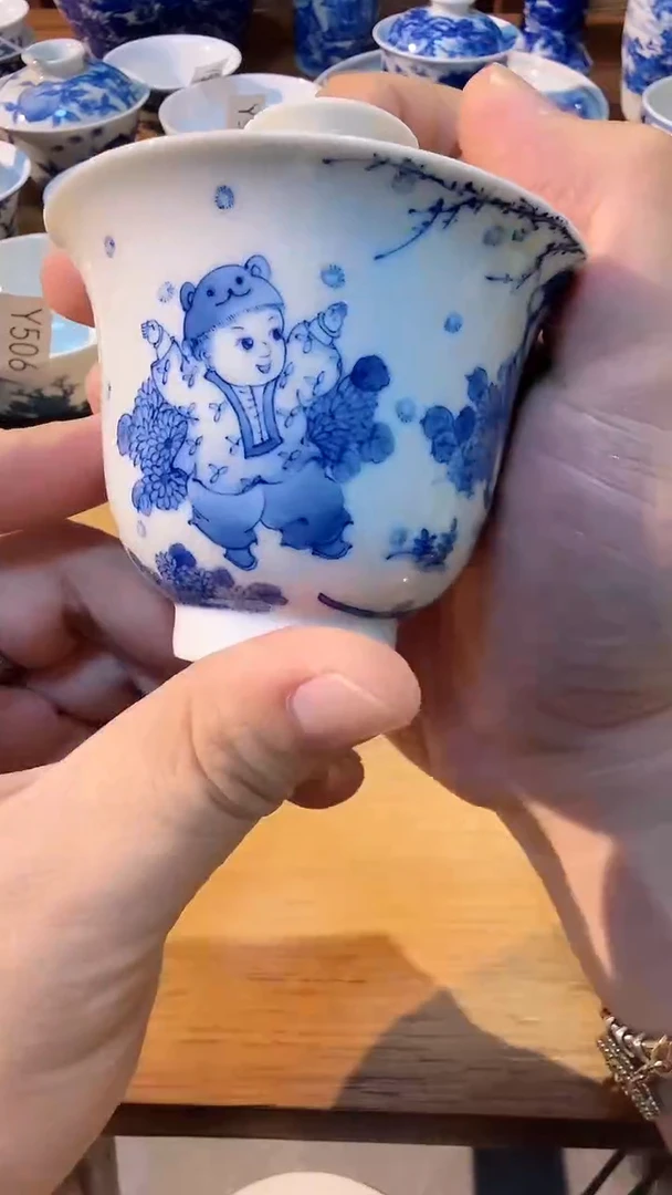 瓷片Y530家庭日用瓷器摆件
