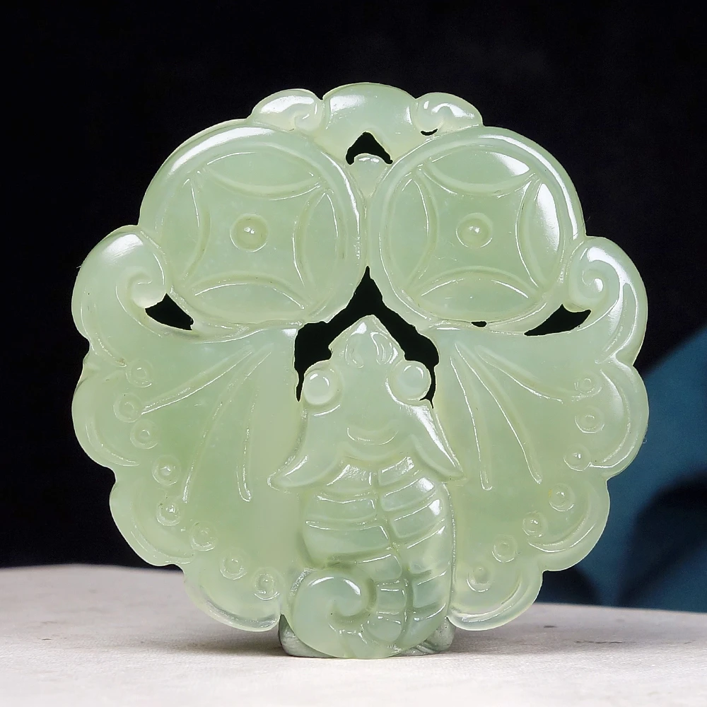 JF1925玉石珠宝精选和田玉吊坠