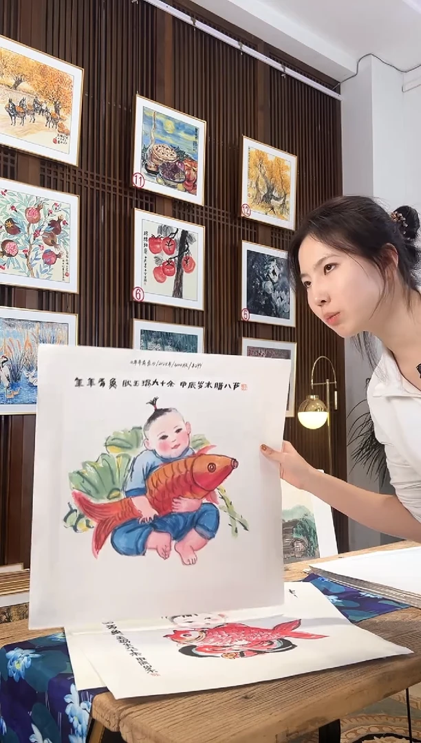 版画耿玉琨名章限量版画S