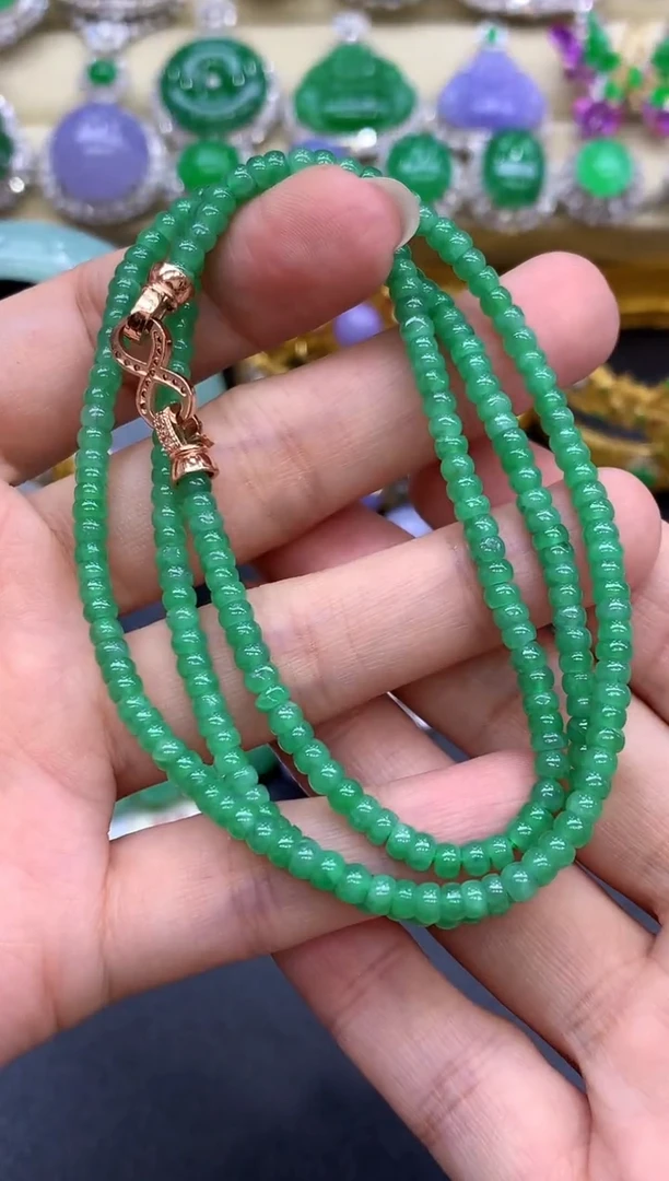 颈饰未镶嵌翡翠Y****?371-中国好珍宝