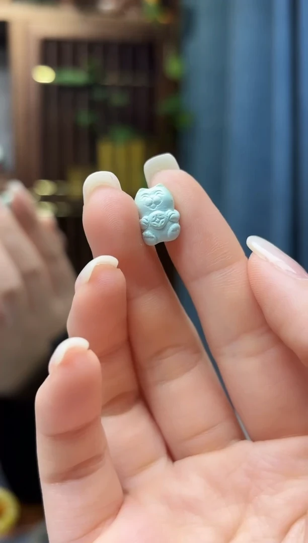 未镶嵌车挂玛瑙/玉髓玛瑙小猫配饰GW