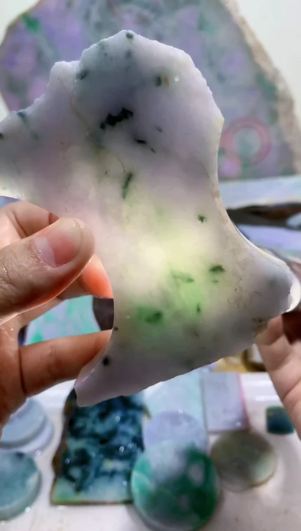 裸石翡翠0蒙0翡翠珠宝257