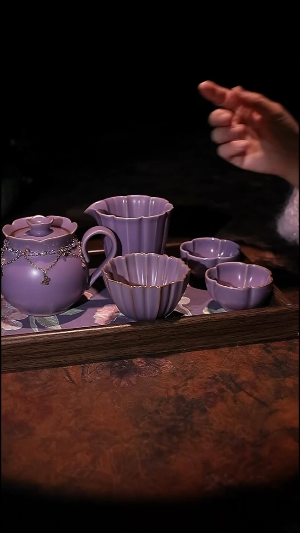 陶瓷茶具（无礼盒）@@A13440