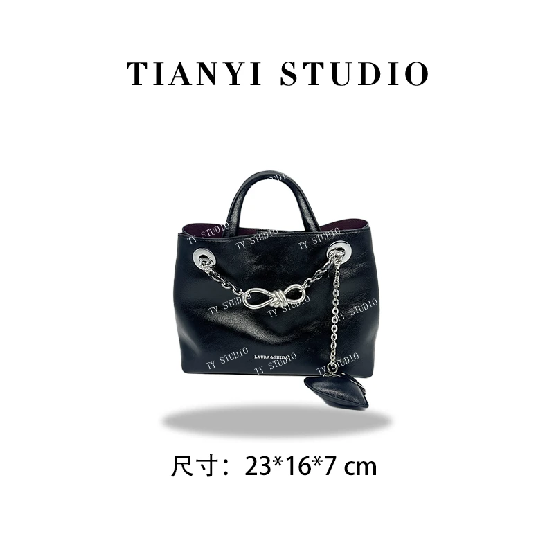 【TY】SD-5312-黑色 轻奢高级韩版单肩潮流时尚简约女包