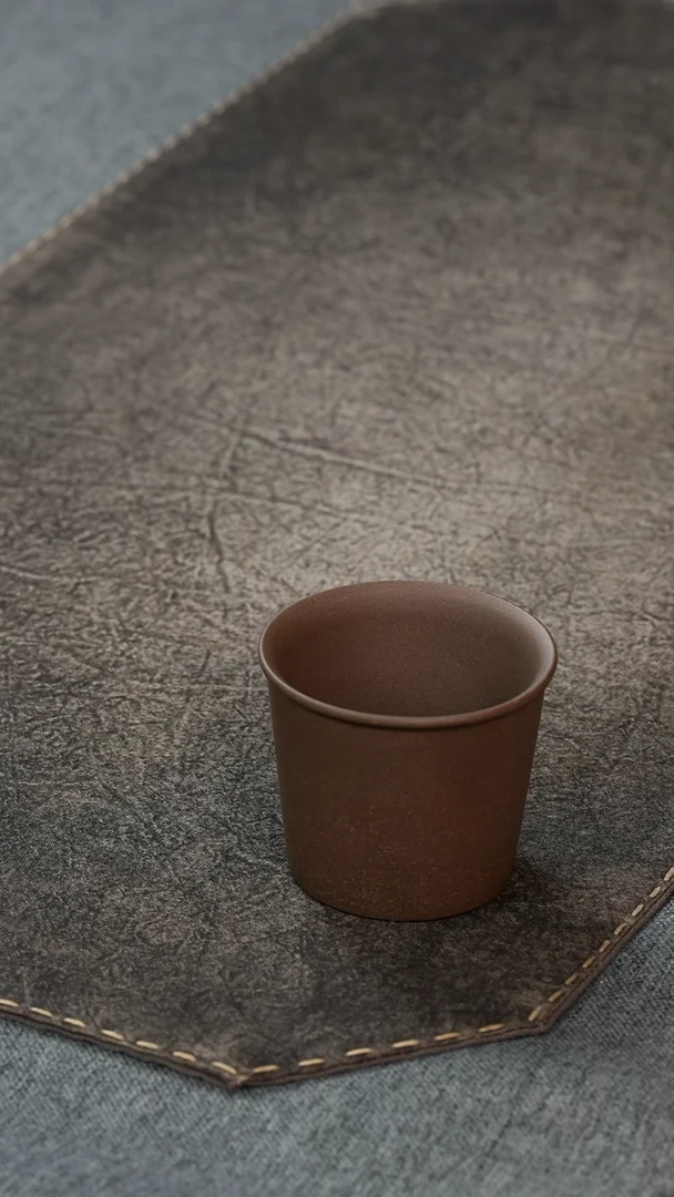 【闪购商品】紫砂茶宠灰主人杯