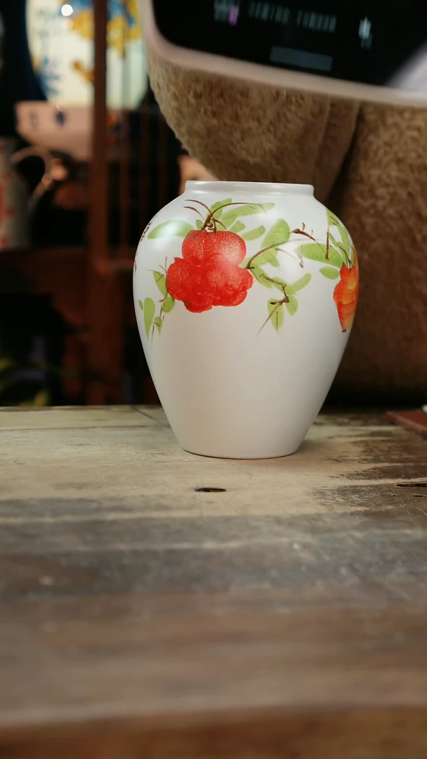 【闪购商品】瓷片景德镇纯手工釉下彩精品花瓶
