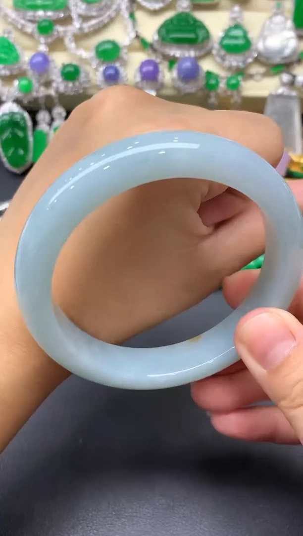 未镶嵌手镯翡翠286-中国好珍宝