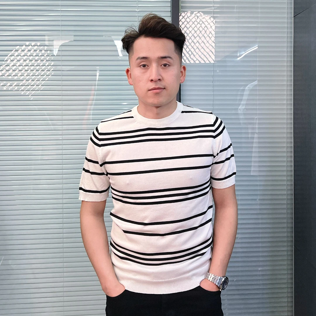 新款2025夏季短袖男款时尚潮流【2739】