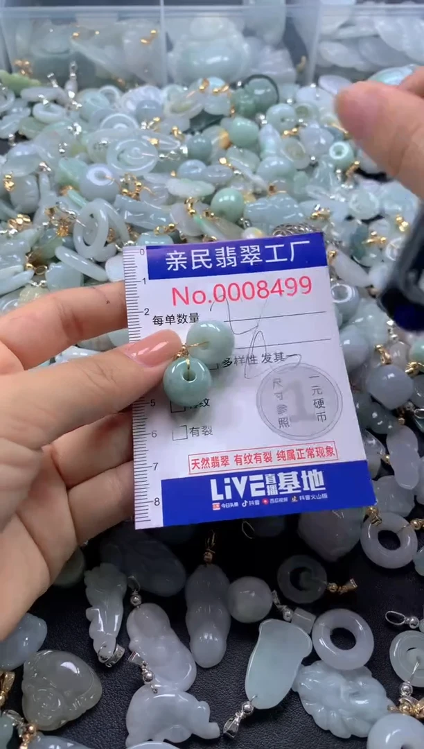 颈饰未镶嵌翡翠8499