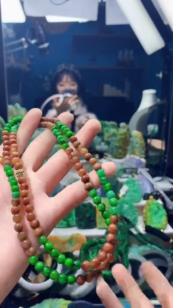 颈饰未镶嵌翡翠天然缅甸翡翠a货