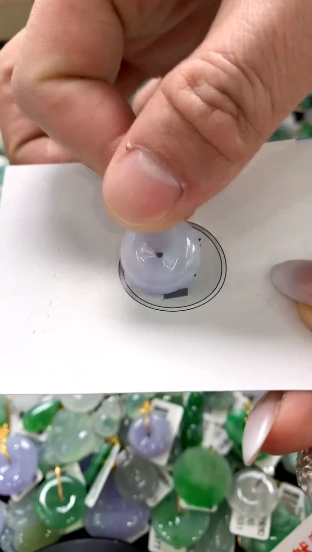 颈饰未镶嵌翡翠a货支持复检百元以上9元证书费自理1