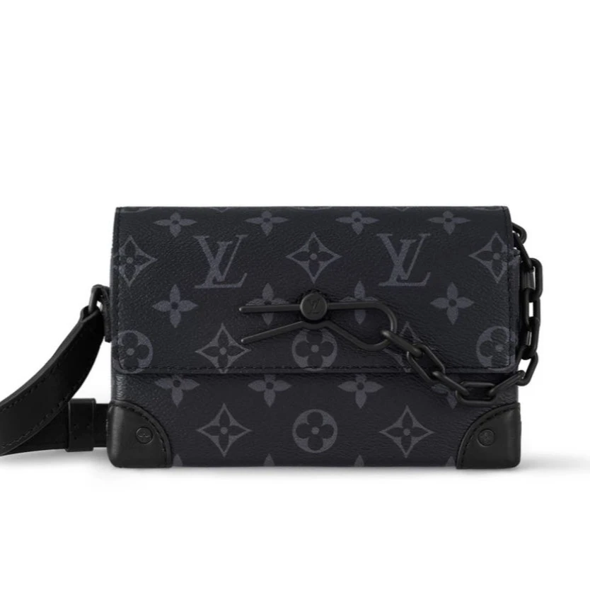 99新 LouisVuitton/路易威登 LV黑花插销盒子