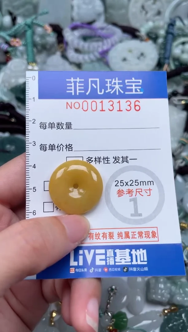 颈饰未镶嵌翡翠13136