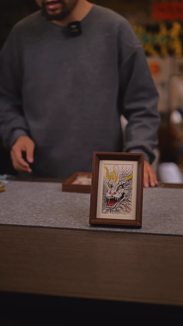 【闪购商品】书法719 龙 6寸桌摆桌摆