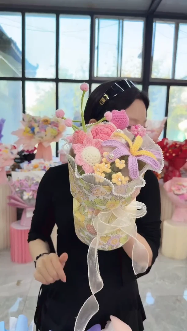 非遗手工定制花束，孤品清仓！！