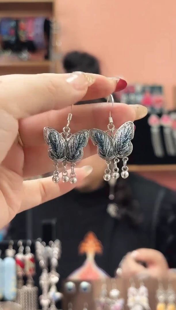 织绣艺枝独绣手工饰品216
