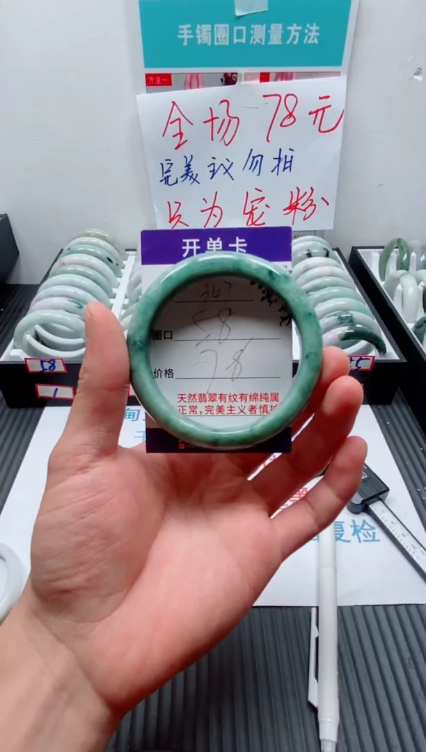 未镶嵌手镯翡翠347