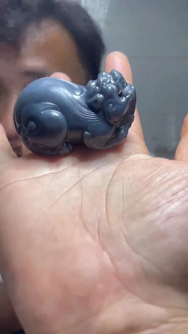 和田玉未镶嵌把件1