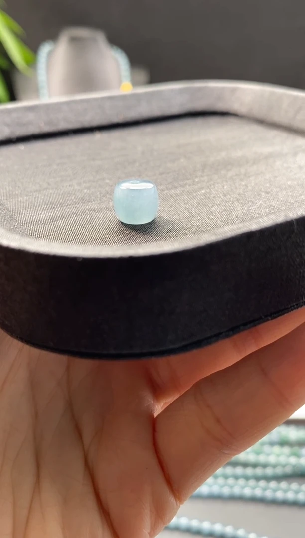 未镶嵌手链翡翠散珠卡10MM老型珠