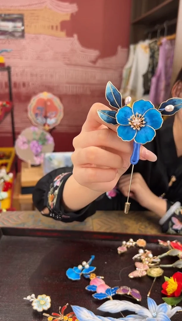 【闪购商品】刺绣苏绣世家非遗手工（胸针）