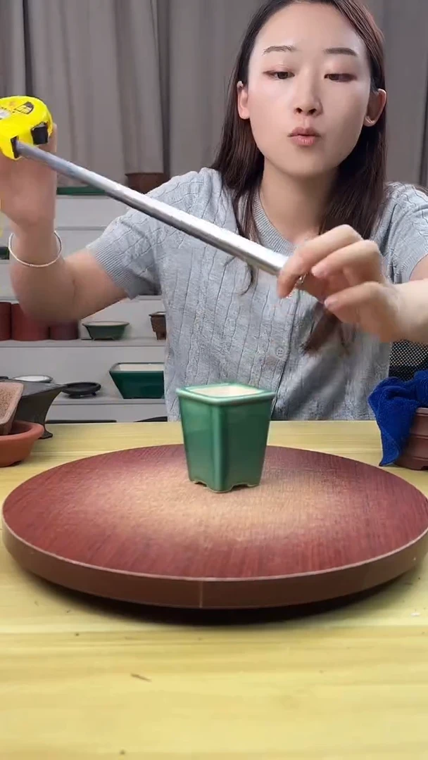 紫砂花盆浅草紫砂花盆