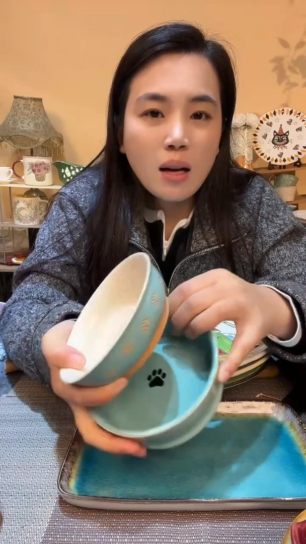 瓷片2个小碗 微瑕介意勿拍