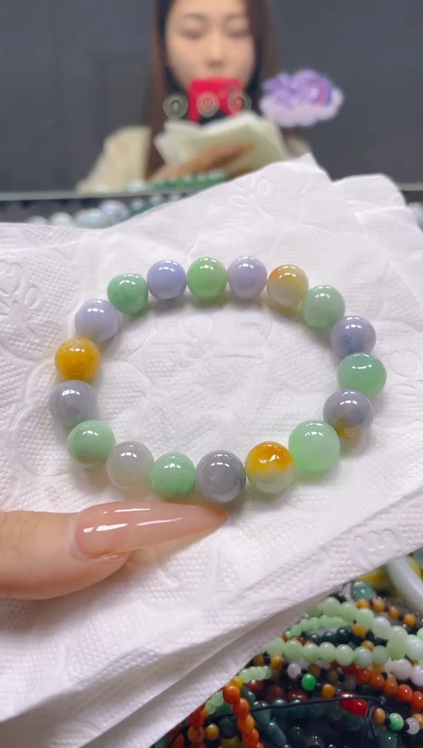 颈饰未镶嵌翡翠10MM