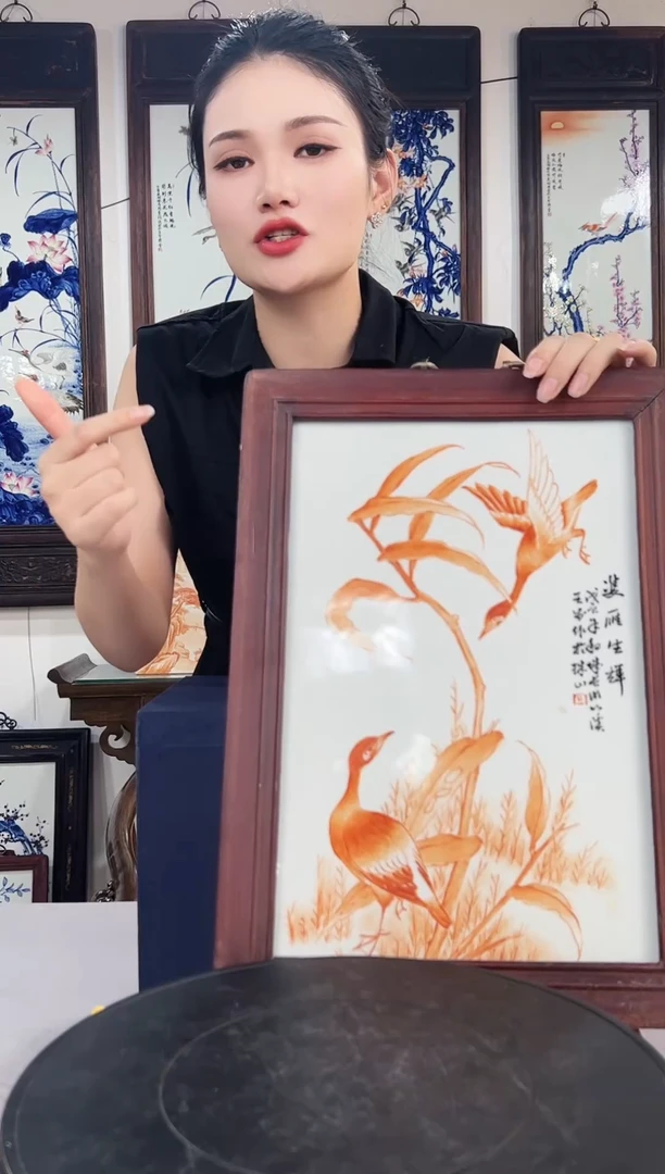 其他陶瓷/高端/手工手绘D16