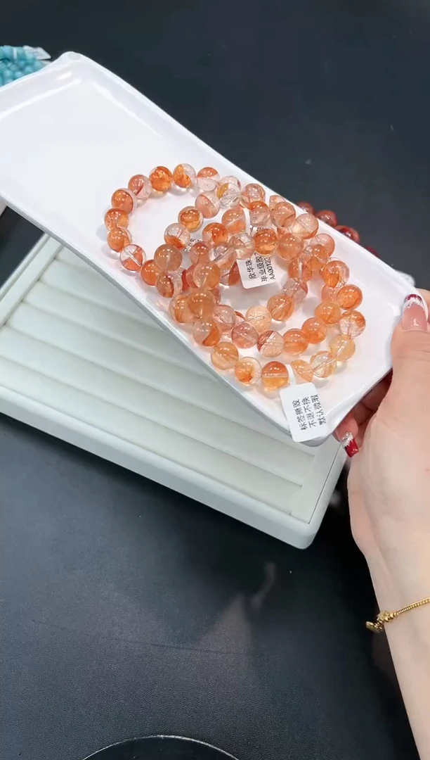 【闪购商品】水晶手串未镶嵌53m多样性发其一/1条12mm默认微瑕