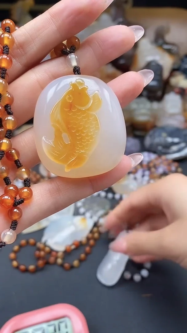 【闪购商品】玛瑙/玉髓颈饰未镶嵌dd