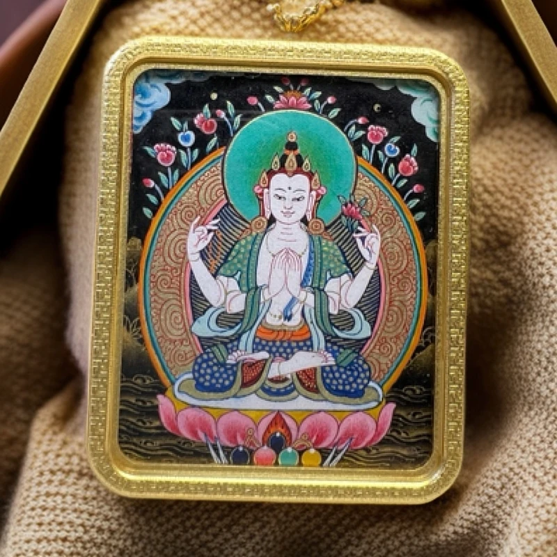 唐卡青海热贡手绘