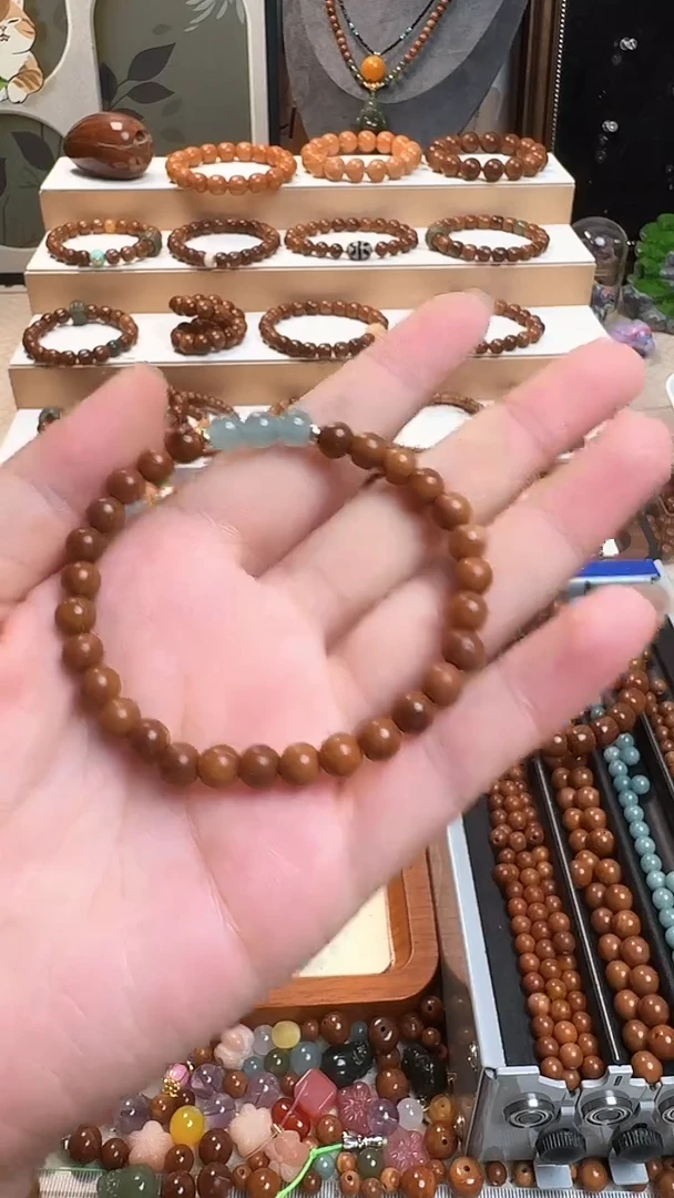 未镶嵌库克手串蓝水库克卡6单圈