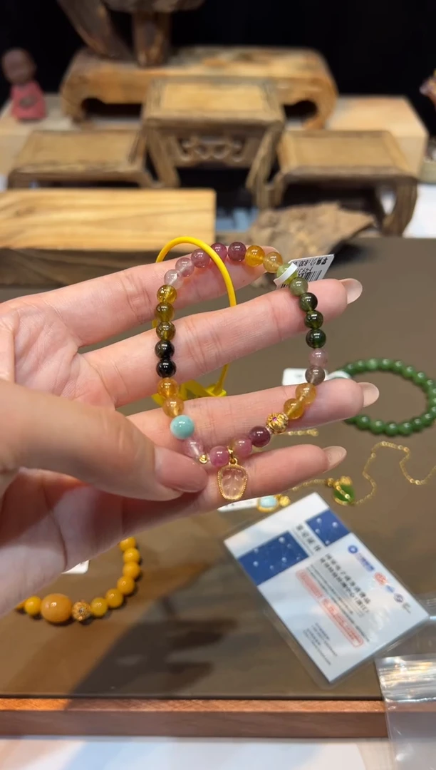 未镶嵌手链碧玺手饰@@F4937