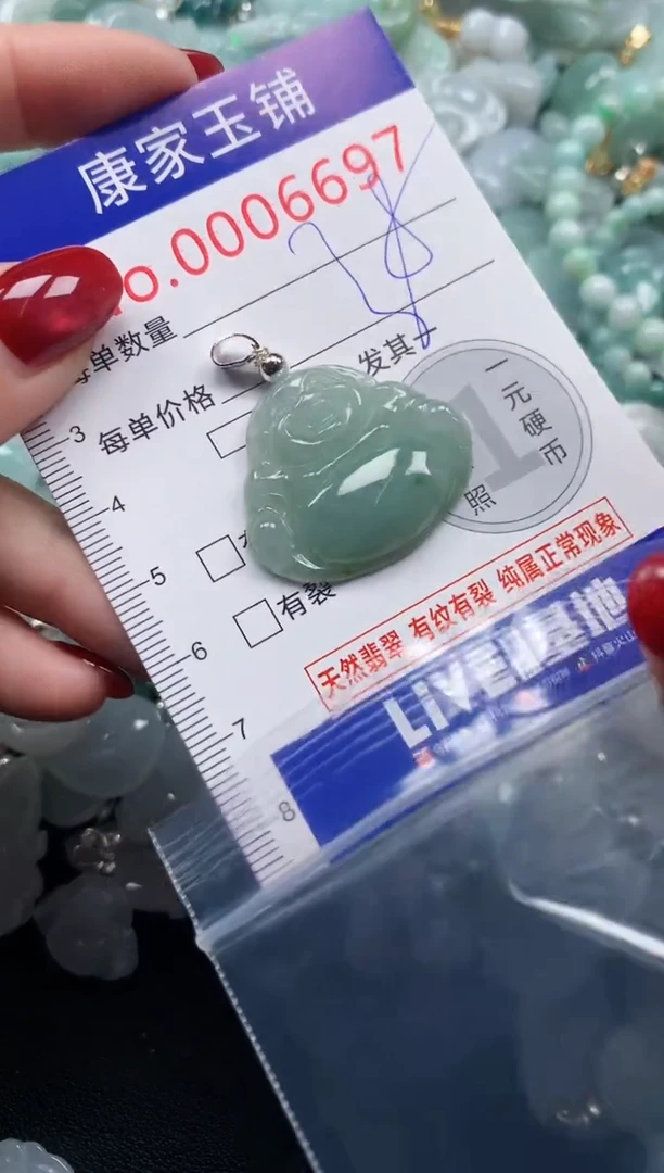 颈饰未镶嵌翡翠6697