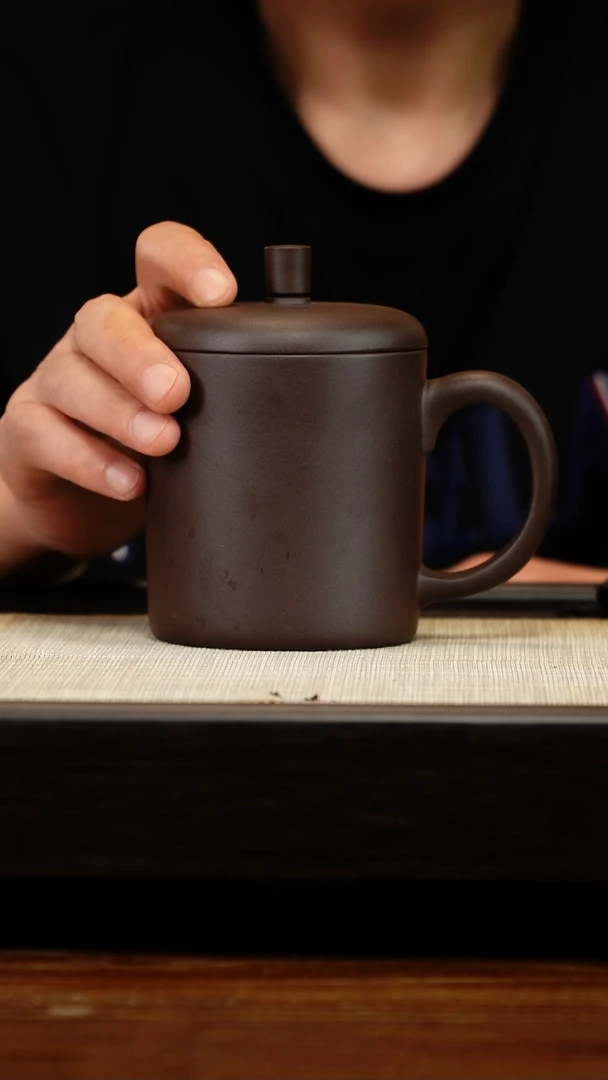 茶壶紫砂紫泥盖杯