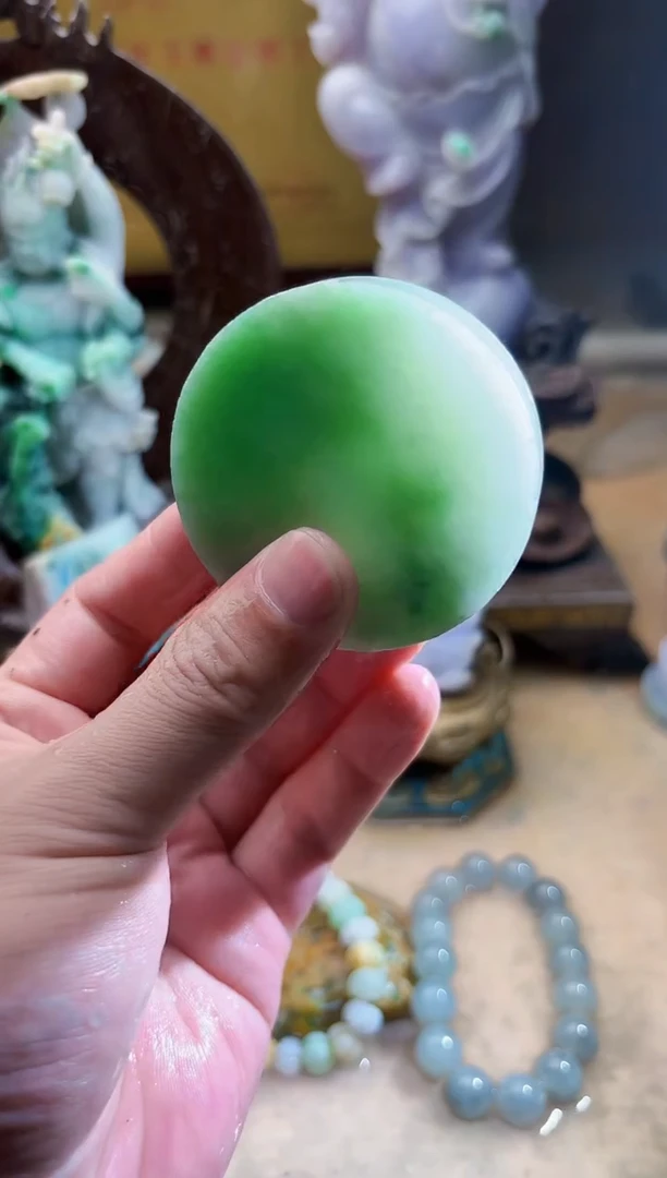 未镶嵌挂件翡翠A货张麦8966