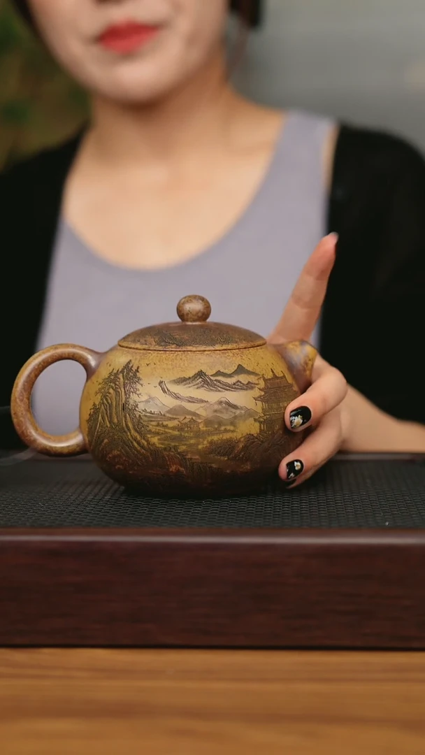 茶壶紫砂宜兴原矿 手工 紫砂壶