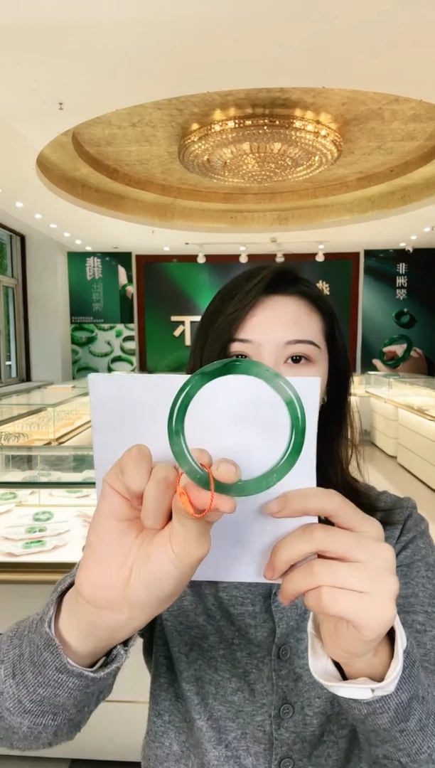 未镶嵌手镯石英质玉石英质玉（非洲翠）