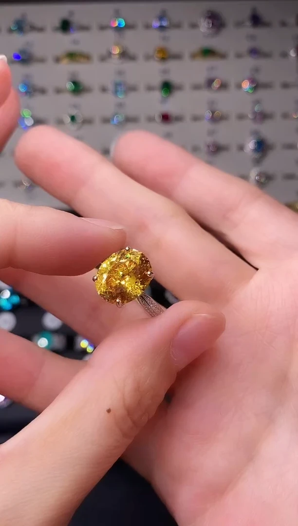 10克拉碧玺（处理）欧美风戒指